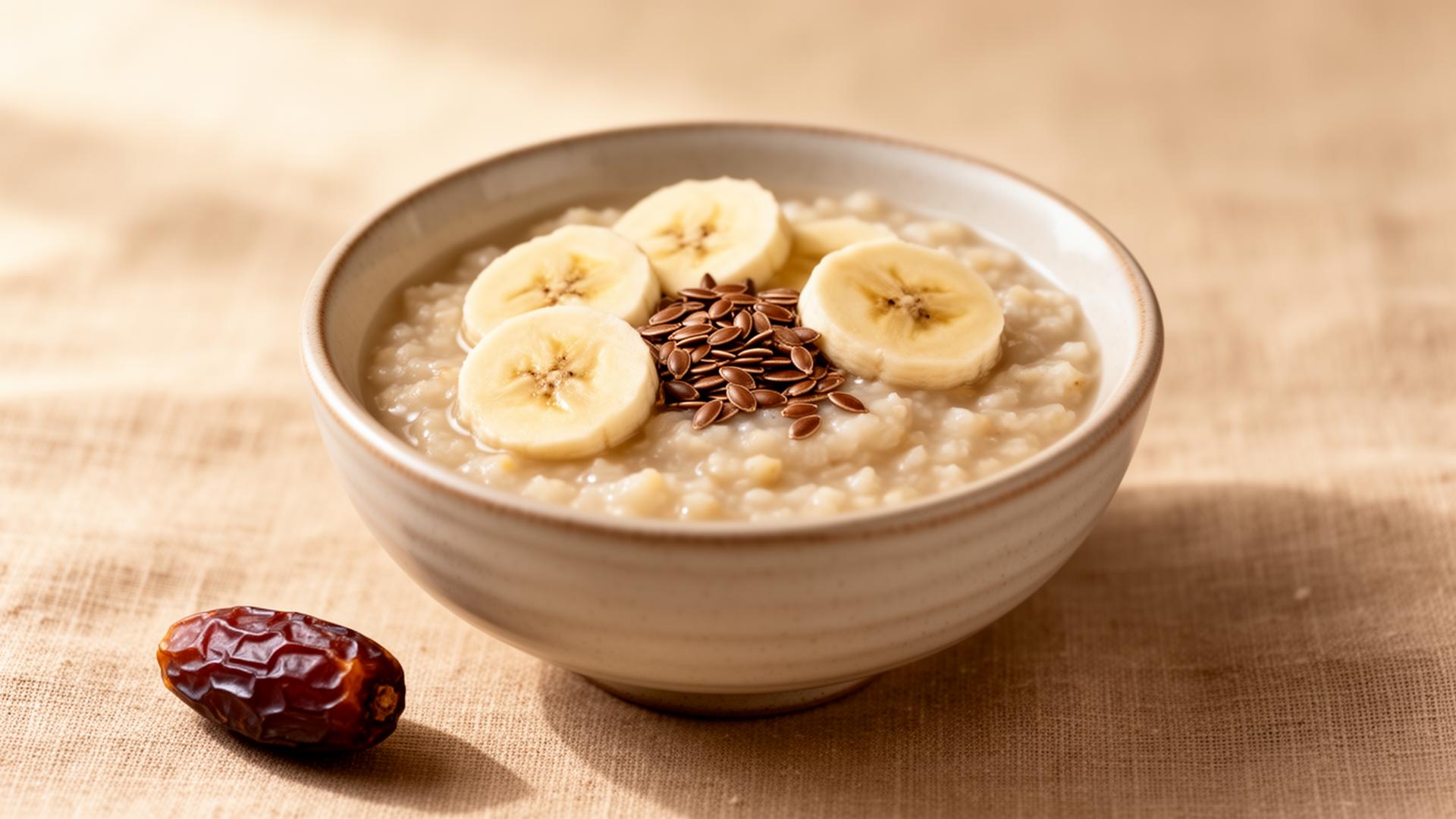 A warm porridge bowl adapts to almost any kitchen.