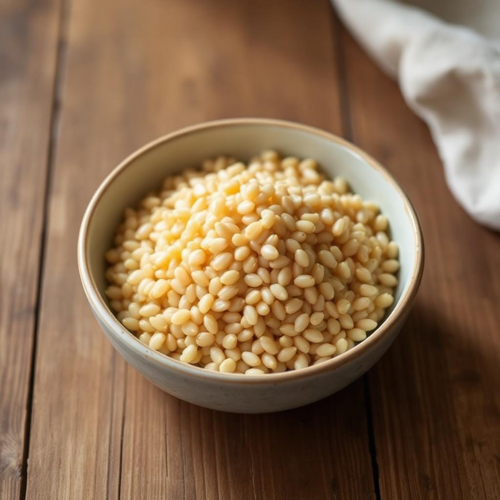 Barley is filling and works in both savory and sweet dishes.
